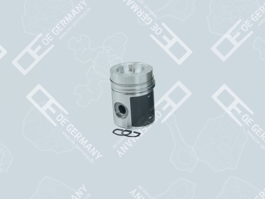 030320TID121, Piston with rings and pin, OE Germany, 0379900